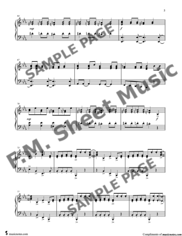 Bohemian Rhapsody (Late Intermediate Piano) By Queen - F.M ...